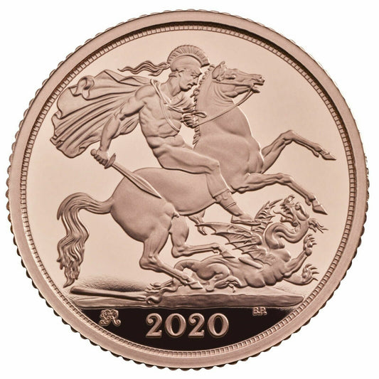 2020 George III Privy Half Sovereign Gold Proof Coin Box Coa