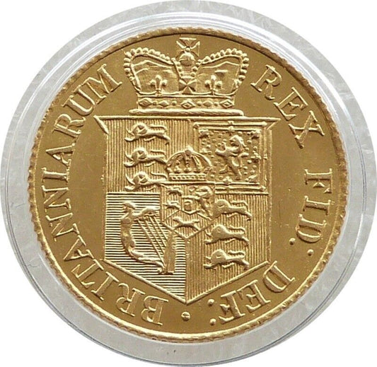 1817 George III Crowned Shield Half Sovereign Gold Coin