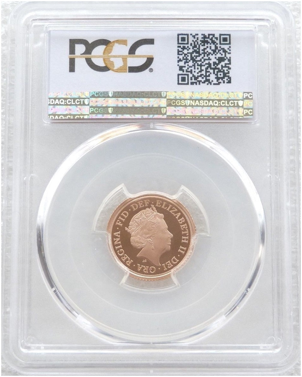 2018 Sapphire Coronation Half Sovereign Gold Proof Coin PCGS PR70 DCAM