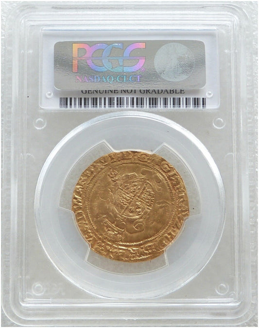 1549 - 1550 Edward VI Half Sovereign Gold Coin PCGS XF Details