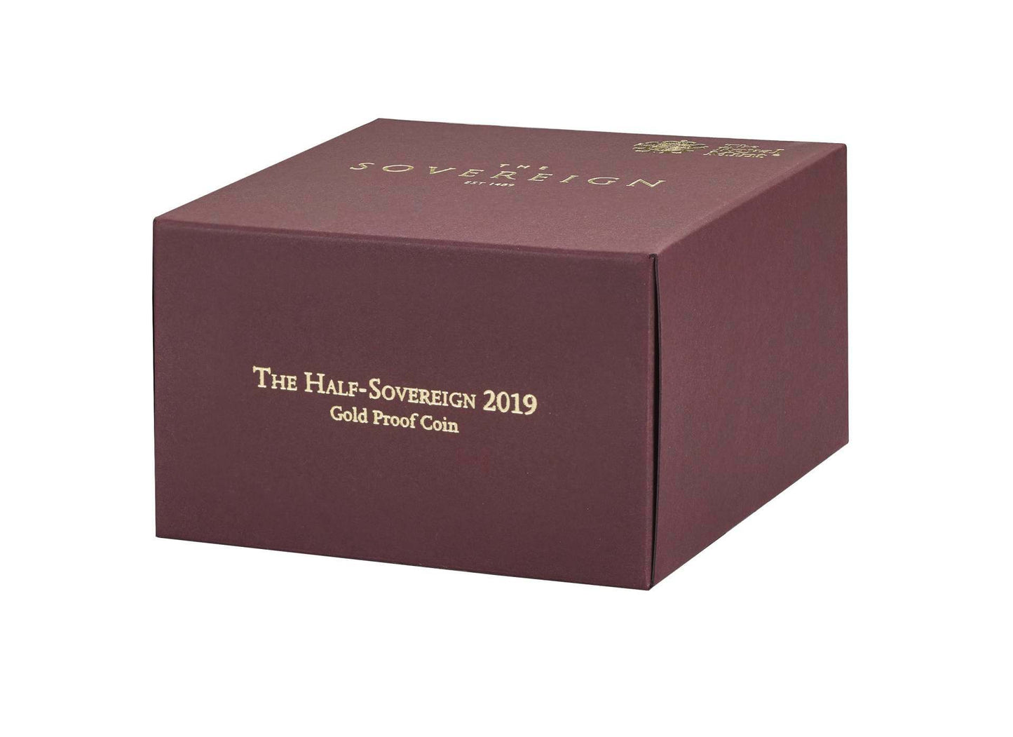 2019 St George and the Dragon Half Sovereign Gold Proof Coin Box Coa