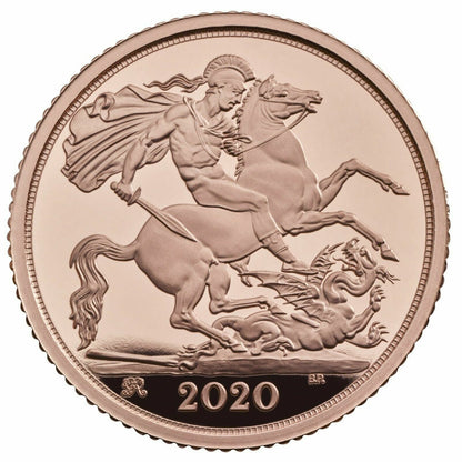 2020 George III Privy Half Sovereign Gold Proof Coin Box Coa