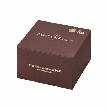 2020 George III Privy Half Sovereign Gold Proof Coin Box Coa