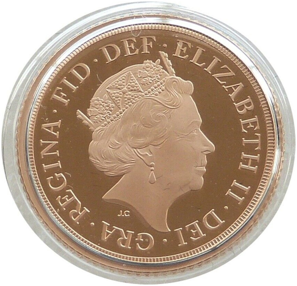 2021 Queen's 95th Birthday Privy Half Sovereign Gold Proof Coin Box Coa
