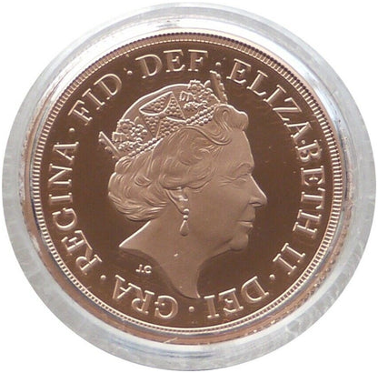 2022 Platinum Jubilee Half Sovereign Gold Proof Coin Box Coa