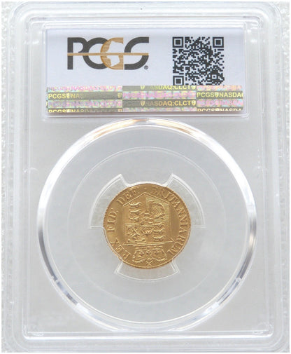 1818 George III Crowned Shield Half Sovereign Gold Coin PCGS MS64