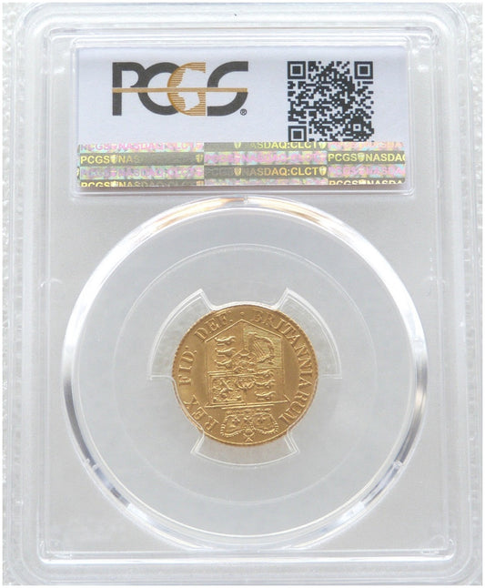 1818 George III Crowned Shield Half Sovereign Gold Coin PCGS MS64