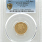 1817 George III Crowned Shield Half Sovereign Gold Coin PCGS MS63