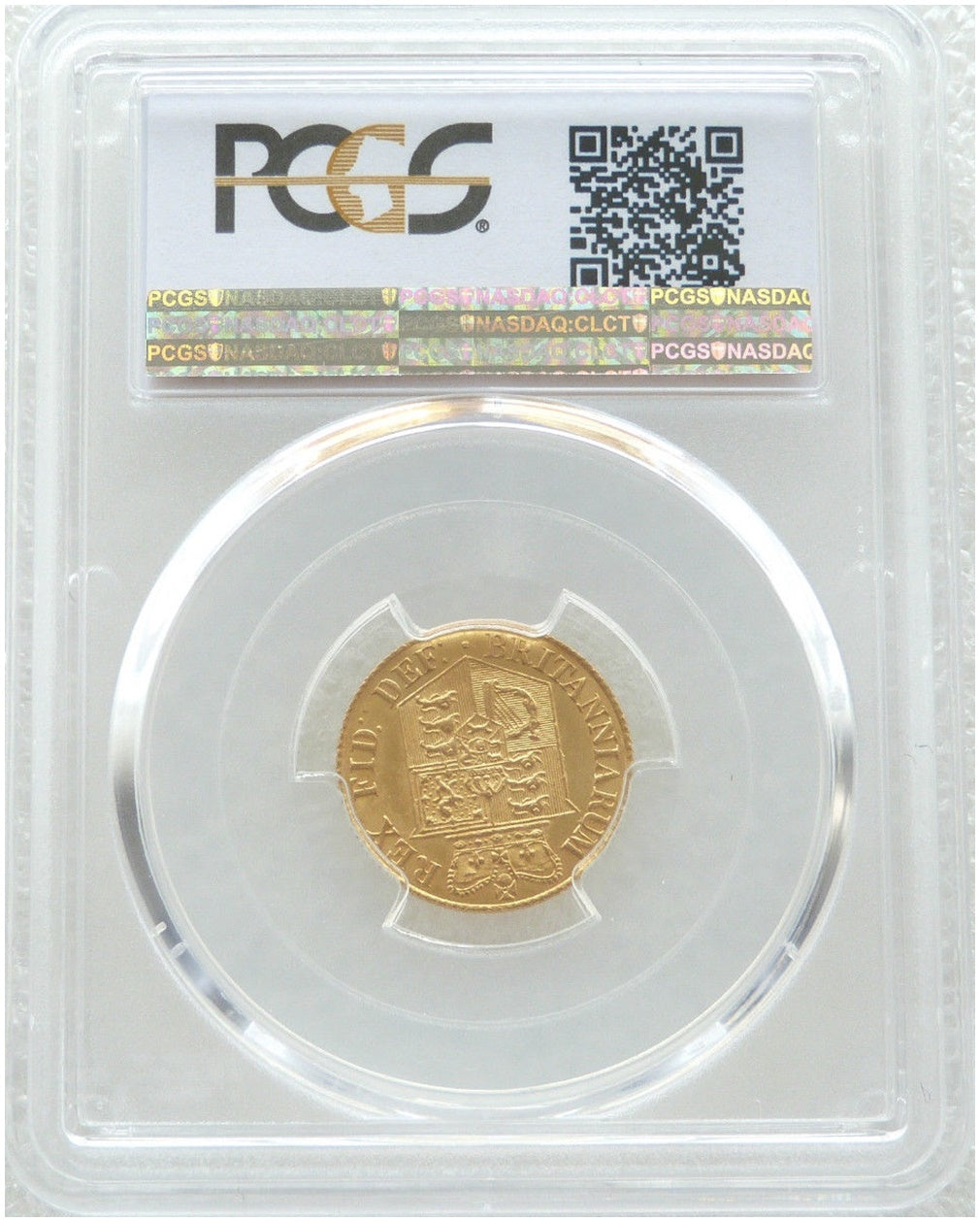 1817 George III Crowned Shield Half Sovereign Gold Coin PCGS MS63
