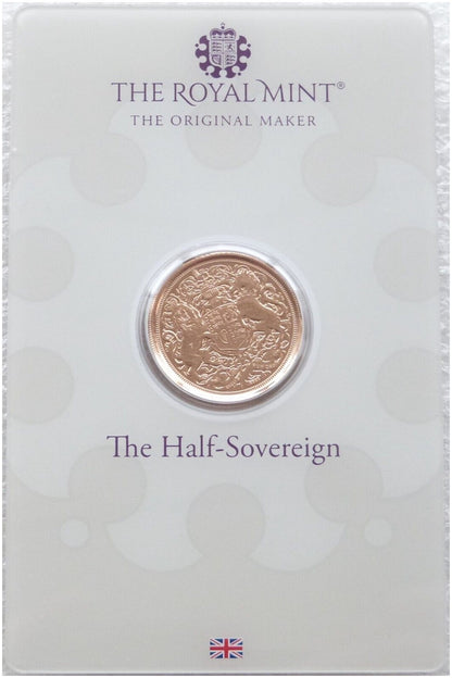 2022 Memorial Half Sovereign Gold Coin Mint Card