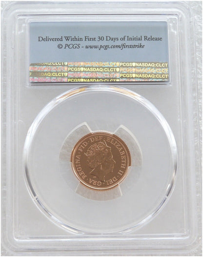 2022 Platinum Jubilee Half Sovereign Gold Coin PCGS MS70 First Strike - Pop 1