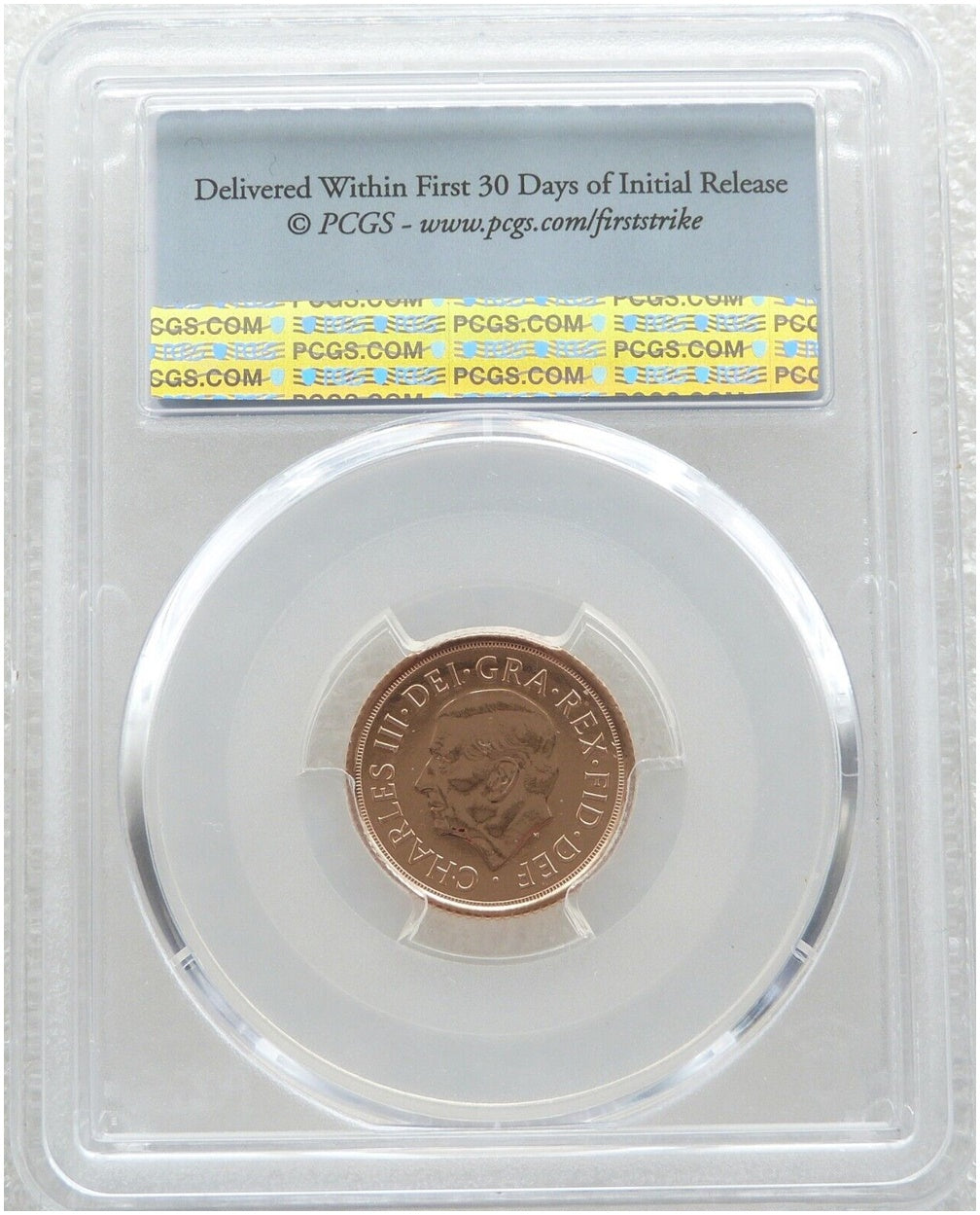 2022 Memorial Half Sovereign Gold Coin PCGS MS70 First Strike