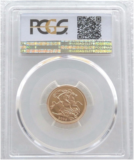 2006 St George and the Dragon Half Sovereign Gold Proof Coin PCGS PR70 DCAM