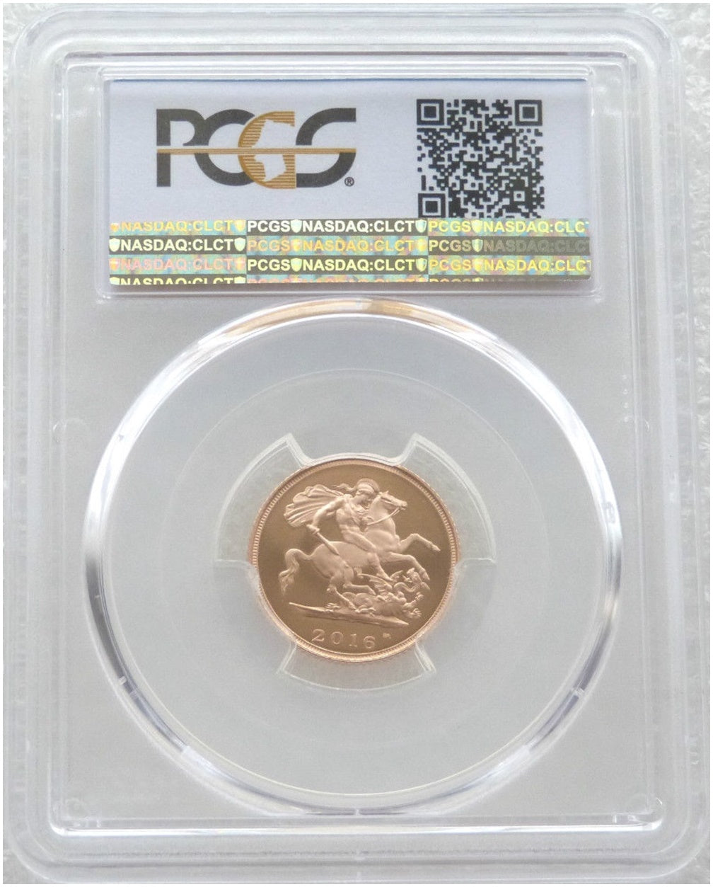 2016 Queen's 90th Birthday Half Sovereign Gold Proof Coin PCGS PR69 DCAM - James Butler