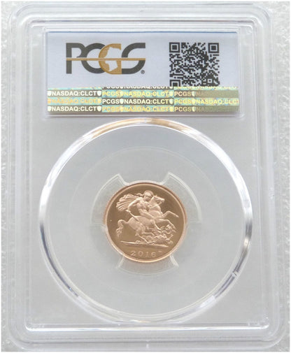 2016 Queen's 90th Birthday Half Sovereign Gold Proof Coin PCGS PR70 DCAM - James Butler