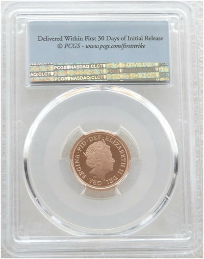 2022 Platinum Jubilee Half Sovereign Gold Proof Coin PCGS PR70 DCAM First Strike