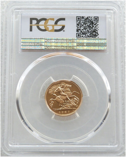 1937 George VI Coronation Half Sovereign Gold Proof Coin PCGS PR66+ CAM