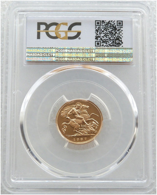 1937 George VI Coronation Half Sovereign Gold Proof Coin PCGS PR66+ CAM