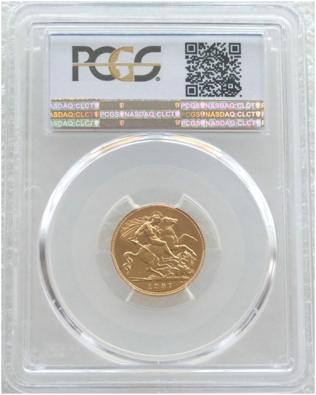 1937 George VI Coronation Half Sovereign Gold Proof Coin PCGS PR65+ CAM