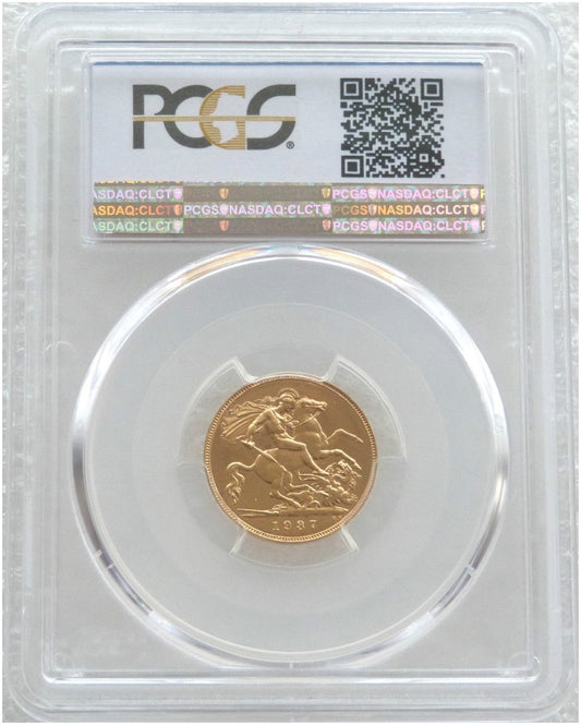 1937 George VI Coronation Half Sovereign Gold Proof Coin PCGS PR65+ CAM